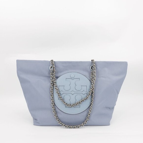 Tory Burch Women's Ella Chain Tote Bag Blue OS - Picture 2 of 12